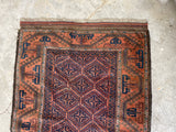3x5 Antique Nomadic Baluch rug #674 - Blue Parakeet Rugs