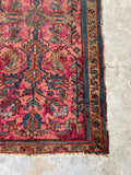 2'7 x 5' Antique Persian Malayer rug #2669 - Blue Parakeet Rugs