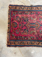 2'7 x 5' Antique Persian Malayer rug #2669 - Blue Parakeet Rugs