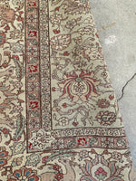 8'10 x 11'8 Hunting Scene Tabriz rug #2128 / 9x12 Vintage Rug - Blue Parakeet Rugs