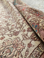 8'10 x 11'8 Hunting Scene Tabriz rug #2128 / 9x12 Vintage Rug - Blue Parakeet Rugs