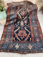 [vintage rugs] - Blue Parakeet Rugs