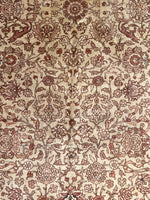 8'10 x 11'8 Hunting Scene Tabriz rug #2128 / 9x12 Vintage Rug - Blue Parakeet Rugs