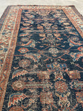 3'5 x 6'2 Antique Persian Bakhtiari rug #2282ML / 4x6 Vintage Rug - Blue Parakeet Rugs