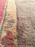 6'1 x 9'1 antique Chinese Rug / 6x9 Rug / Large vintage rug (#1116) - Blue Parakeet Rugs