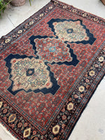 [vintage rugs] - Blue Parakeet Rugs