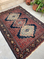 [vintage rugs] - Blue Parakeet Rugs