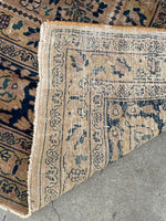 9'10 x 12'7 Antique Persian Tabriz rug #2479 - Blue Parakeet Rugs