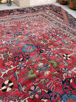 [vintage rugs] - Blue Parakeet Rugs