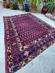 [vintage rugs] - Blue Parakeet Rugs
