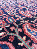 5 x 6'8 Antique Persian Ferahan Sarouk / 5x7 Persian rug (#962ML) - Blue Parakeet Rugs