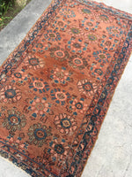 3'3 x 5'8 Antique Persian Malayer (#961) - Blue Parakeet Rugs