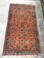 3'3 x 5'8 Antique Persian Malayer (#961) - Blue Parakeet Rugs