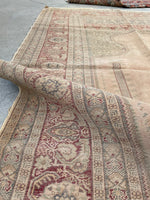 4x6 Antique Turkish Prayer rug #2144 / 4x6 Vintage Rug - Blue Parakeet Rugs