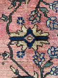 5'9 x 7'10 Antique Persian Mahal Rug #2577ML - Blue Parakeet Rugs