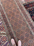 3'3 x 13'4 Bidjar Runner #2146ML / 3x13 Vintage Runner - Blue Parakeet Rugs