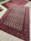 5'1 x 7'1 Vintage Persian Bidjar rug #2304ML / 5x7 vintage rug - Blue Parakeet Rugs