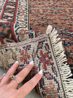 3'3 x 13'4 Bidjar Runner #2146ML / 3x13 Vintage Runner - Blue Parakeet Rugs