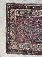 3'3 x 5'5 Worn To Perfection Persian Rug #2813