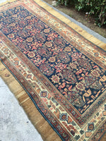 5x9 antique Persian camel hair Serab rug (#968) - Blue Parakeet Rugs