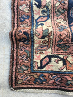 3'6 x 6'7 antique Malayer Rug (#577) - Blue Parakeet Rugs