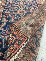 3'6 x 6'7 antique Malayer Rug (#577) - Blue Parakeet Rugs