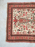 [vintage rugs] - Blue Parakeet Rugs