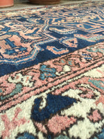3'6 x 6'7 antique Malayer Rug (#577) - Blue Parakeet Rugs
