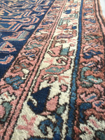 3'6 x 6'7 antique Malayer Rug (#577) - Blue Parakeet Rugs