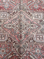 9'3 x 12'9 Vintage Heriz rug #2149ML / 9x13 Vintage Rug - Blue Parakeet Rugs