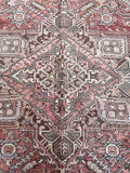 9'3 x 12'9 Vintage Heriz rug #2149ML / 9x13 Vintage Rug - Blue Parakeet Rugs