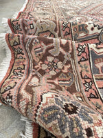 9'3 x 12'9 Vintage Heriz rug #2149ML / 9x13 Vintage Rug - Blue Parakeet Rugs