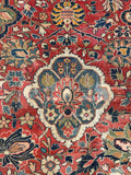 10’4 x 13’7 Antique Persian Mahal #2310ML / 10x14 Mahal - Blue Parakeet Rugs