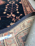 4'5 x 6'7 antique Malayer rug - Blue Parakeet Rugs