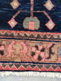 4'5 x 6'7 antique Malayer rug - Blue Parakeet Rugs