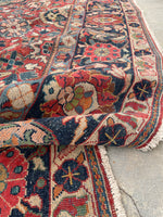10’4 x 13’7 Antique Persian Mahal #2310ML / 10x14 Mahal - Blue Parakeet Rugs