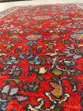 4'3 x 6'7 Antique Persian Bidjar rug #2311ML at Anthropologie - Blue Parakeet Rugs