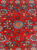 4'3 x 6'7 Antique Persian Bidjar rug #2311ML at Anthropologie - Blue Parakeet Rugs