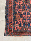 3' x 6'3 Coral Persian Malayer rug #2313ML - Blue Parakeet Rugs