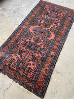 3' x 6'3 Coral Persian Malayer rug #2313ML - Blue Parakeet Rugs