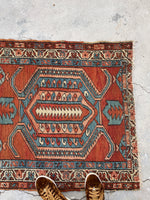[vintage rugs] - Blue Parakeet Rugs