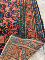 3' x 6'3 Coral Persian Malayer rug #2313ML - Blue Parakeet Rugs