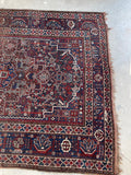 5'9 x 8' Antique Persian Shiraz Rug #1221-A - Blue Parakeet Rugs