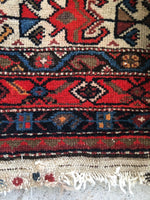 5' x 6'7 antique Persian Malayer / Small Vintage Rug / 5x7 vintage Rug (#1158ML) - Blue Parakeet Rugs