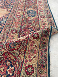 8'7 x 12'7 Antique Persian Lavar rug #2316ML - Blue Parakeet Rugs
