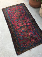 2'6 x 4'7 Persian Lilihan rug - Blue Parakeet Rugs