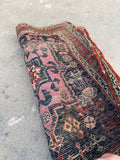 2' x 2' Antique Bag face rug #2319 / antique bagface - Blue Parakeet Rugs