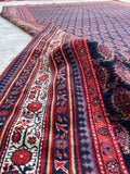 6'1 x 10'8 Antique Persian rug #2442ML / 6x11 Vintage Persian rug - Blue Parakeet Rugs