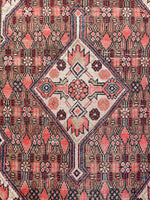 3'4 x 10'6 Antique Camel Hair Persian runner #2321-B - Blue Parakeet Rugs