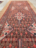 3'4 x 10'6 Antique Camel Hair Persian runner #2321-B - Blue Parakeet Rugs
